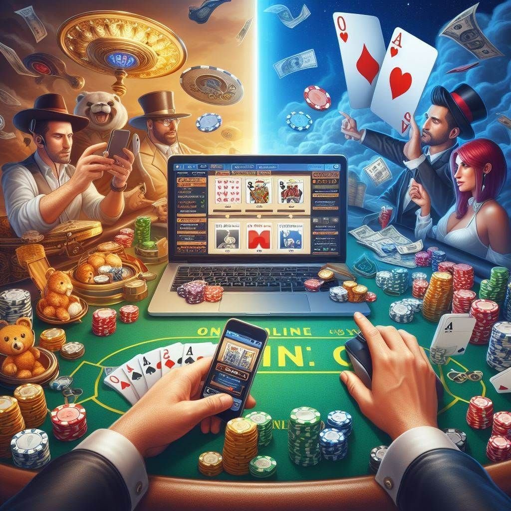cpunk game lobby overview showing casino and sports game categories